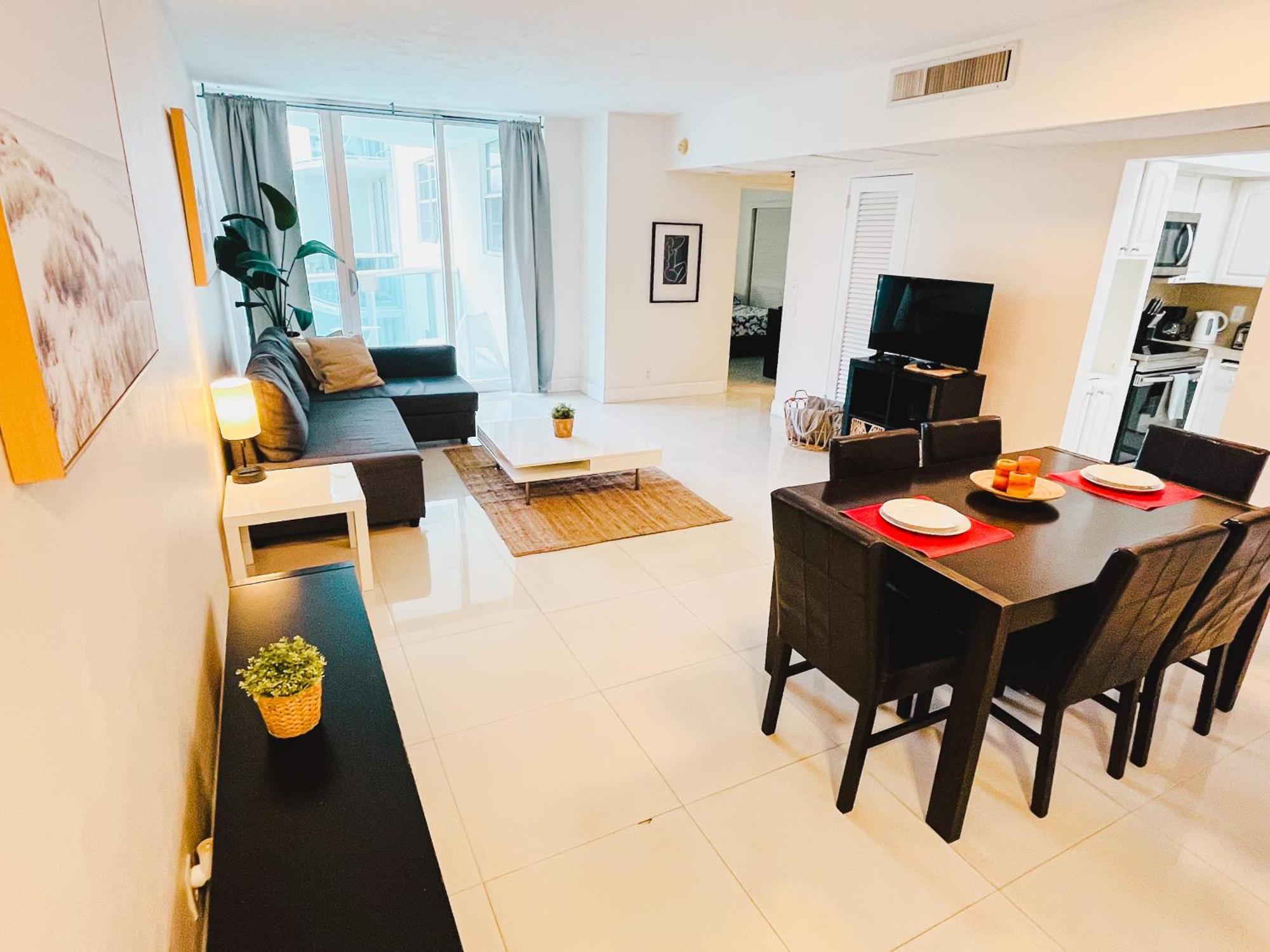 The Tides On Miami Hollywood Bay View Apartments 1B Bagian luar foto