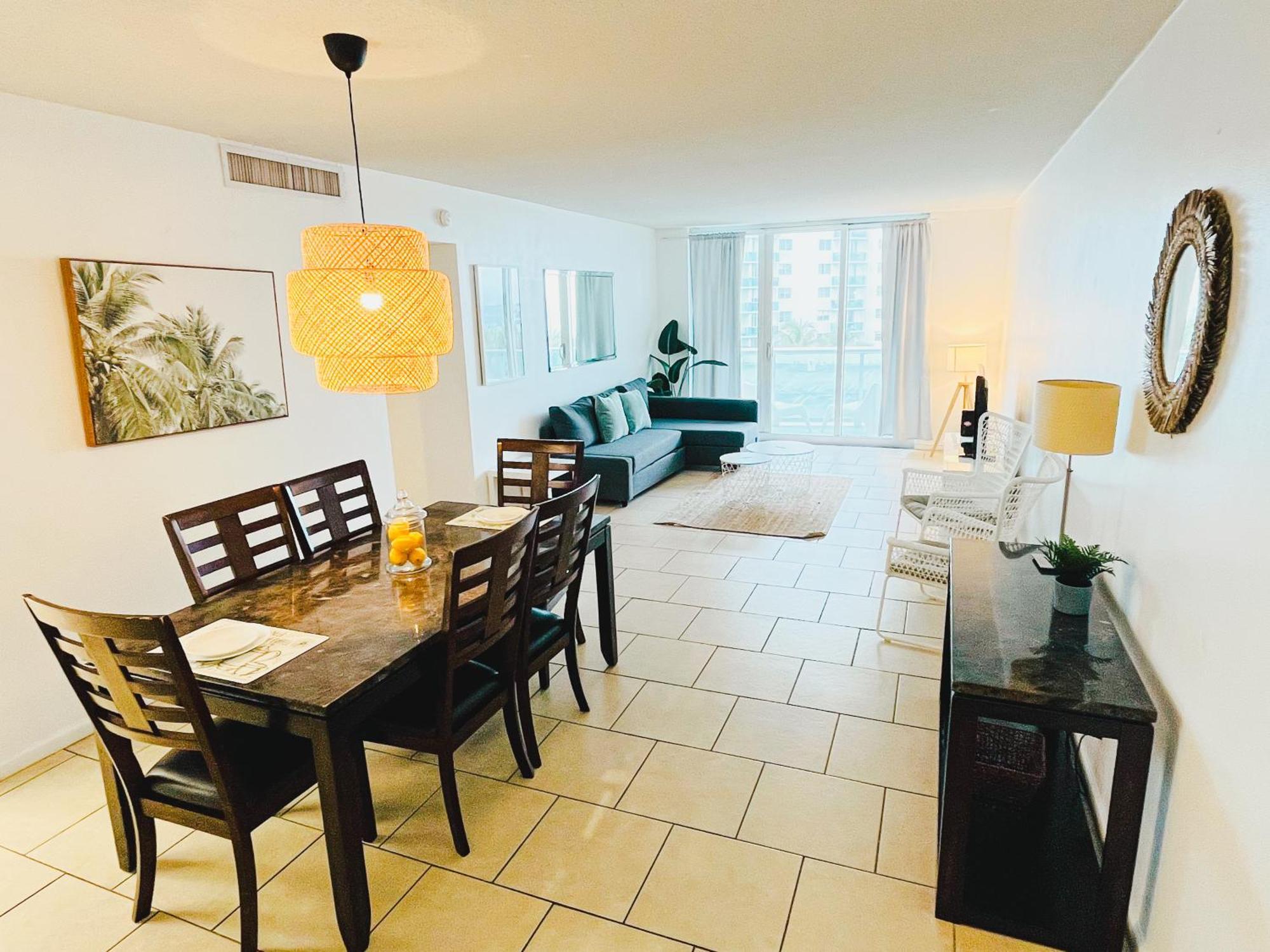The Tides On Miami Hollywood Bay View Apartments 1B Bagian luar foto